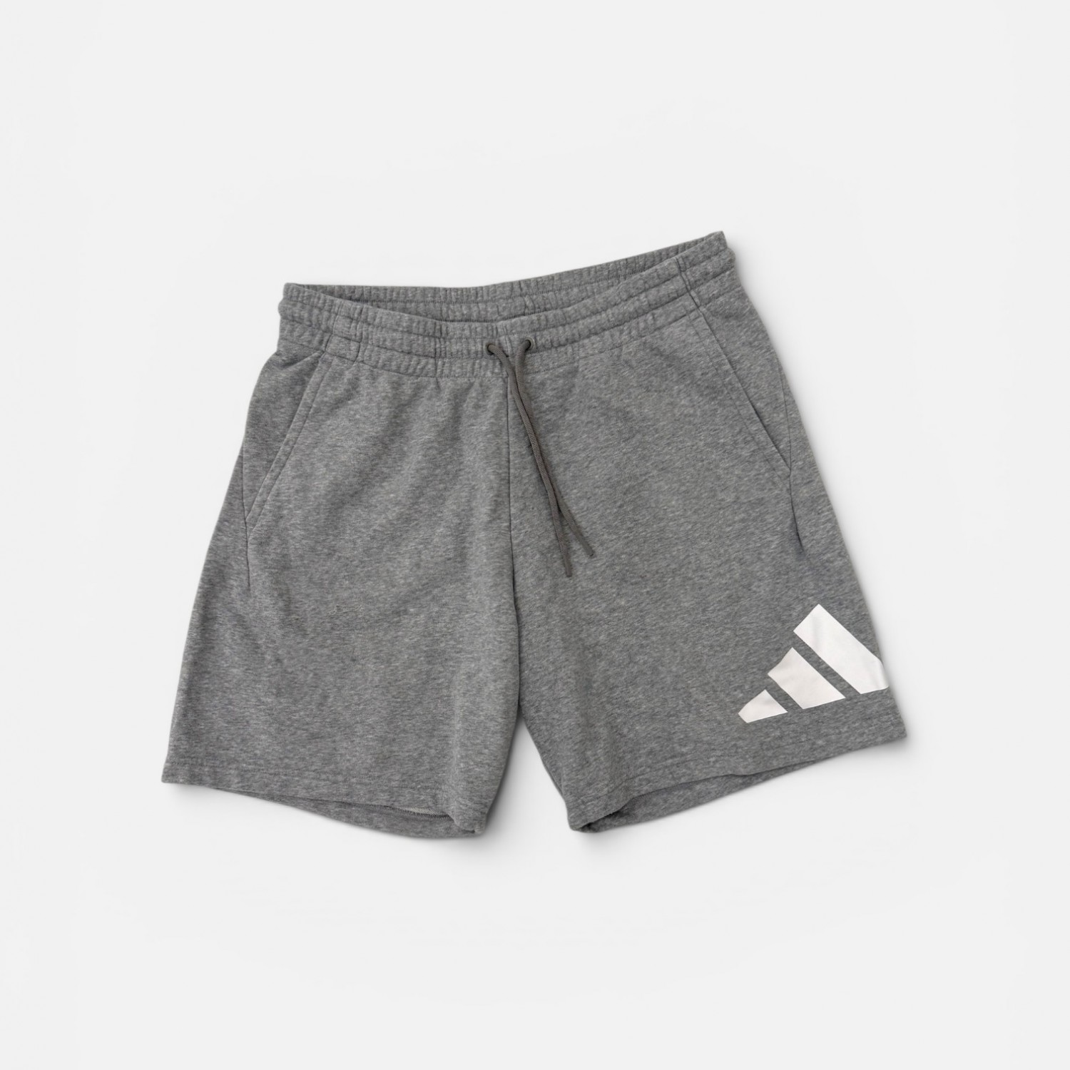 adidas Essentials Logo Sweat Shorts Γκρι